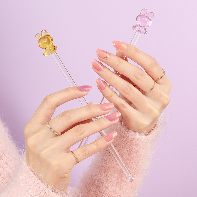 샤인비 멀티 큐어링 젤 스트립스 18p 세트 햇빛에 구워도 되는 멀티 큐어링 젤 스티커, 1개, 69503 트와일라이트 글로잉 댄스