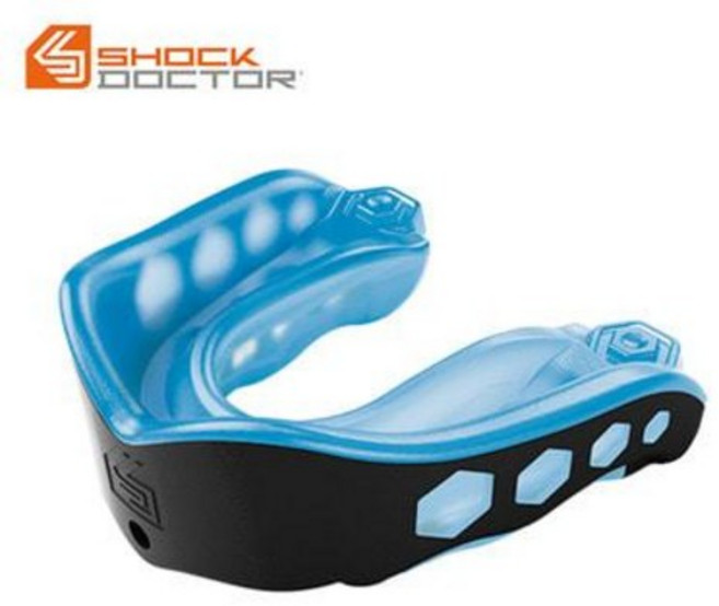 [쇼크닥터] 젤맥스 마우스가드(초심자 중급자용/케이스포함), 블랙