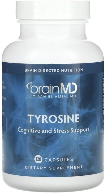 새해 첫좋은선물 BrainMD 타이로신 캡슐 120정(캡슐 1정당 500mg) 제대로 할인합니다, BrainMD타이로신캡슐120정캡슐1정당500mg, 1개 - 쿠팡