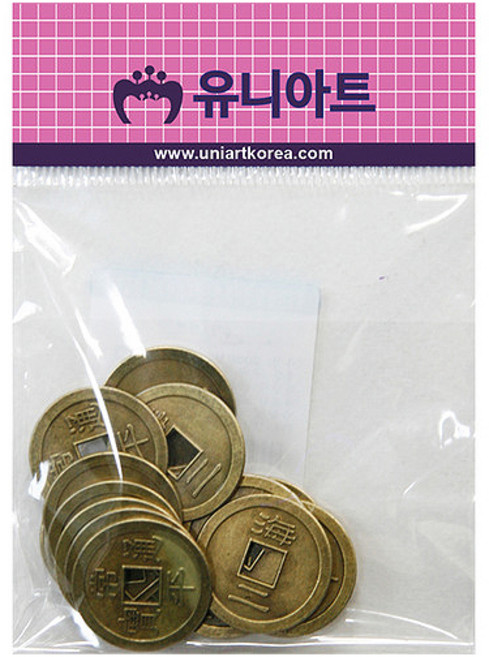 유니아트 엽전 16p, 1개