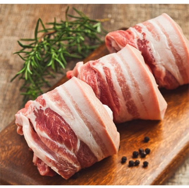 [농협안심한돈] 천지영농조합 국내산 제주 흑돼지 오겹살(500g 냉장), 1개