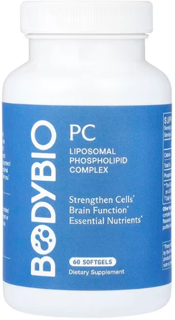 바디바이오 PC 리포조말 포스포리피드 컴플렉스 BodyBio liposomal 60정, 60개 - 쿠팡