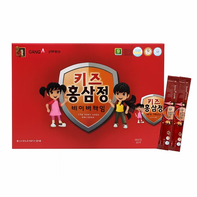 상아제약 키즈홍삼정, 300ml, 1개 - 쿠팡
