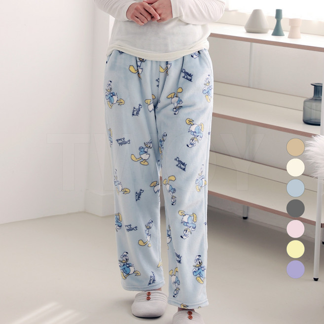 투와이 디즈니 남녀공용 밍크 수면바지 DE281