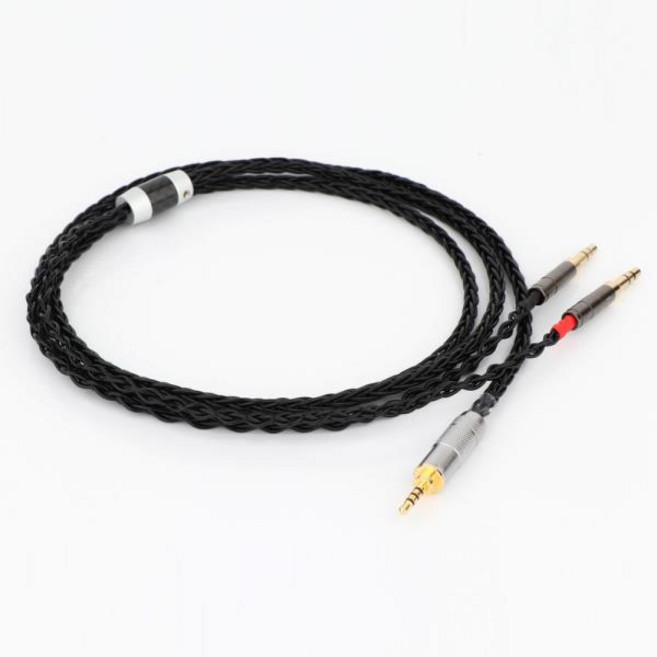 하이 퀄리티 헤드폰 업그레이드 OCC 실버 플레이트 케이블 Sundara Aventho/Focal Elegia t1 t5p D600 MDR, 1개