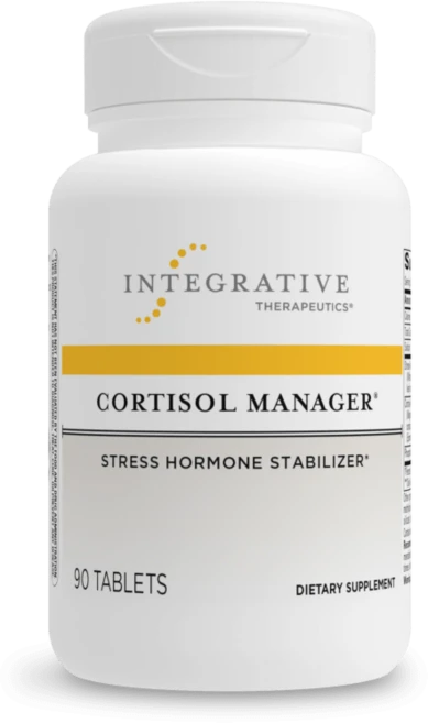 Integrative Therapeutics Cortisol Manager 인터그래티브 테라퓨릭스 코티솔 매니저 90정, 1개 - 쿠팡