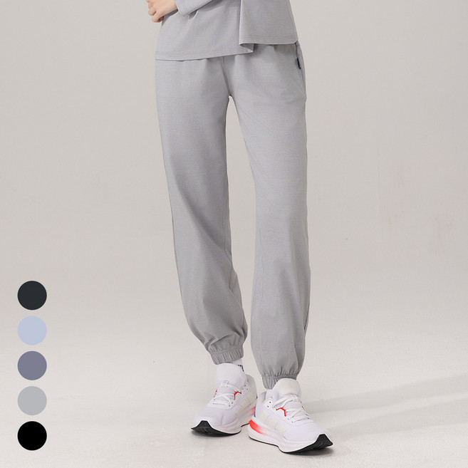 에버라스트 여성 조거 팬츠 9부 트레이닝 바지