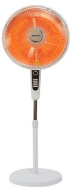 넥스코 선풍기형 전기히터 스탠드형 50cm, 0.5초 초고속 발열 NKH-S2000HL