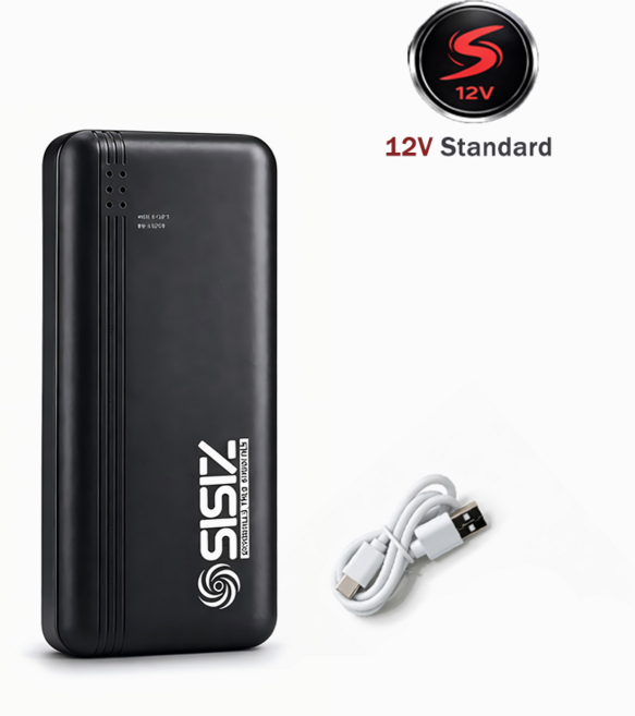 SISIZ 시시즈 선풍기옷 일상용 12볼트 충전 배터리 세트, 1개, 배터리단품