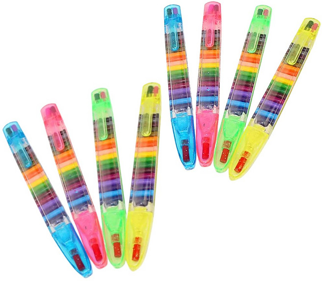 20색 칼라 체인지 카트리지 색연필 8P, 1세트, 20색 칼라 체인지 카트리지 색연필 8p 세트