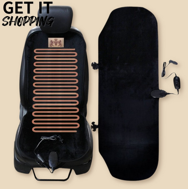 국산 바네사 자동차 열선시트 12V 전용 온열 카시트, 1개