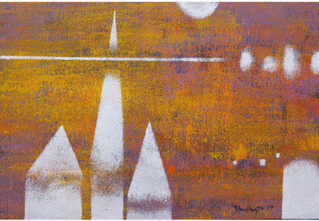 [진품] 허은주 작가 빛에너지 작품 원화