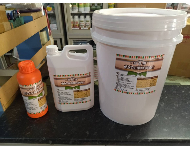 草會搭 66%壬酸除草劑, 1件, 草會搭1公升 1罐 (超商取貨最多4罐), 1L