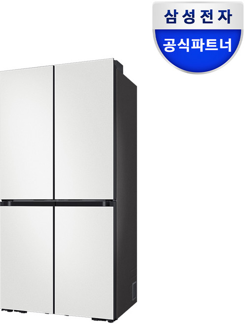 삼성전자 비스포크 냉장고 4도어 1등급 RM70F64R1A 올코타화이트