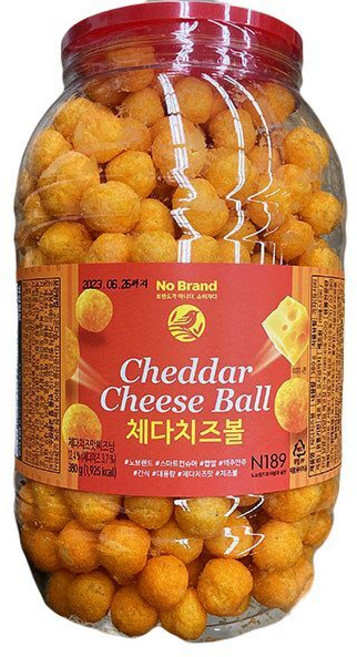 체다 치즈볼, 380g, 2개