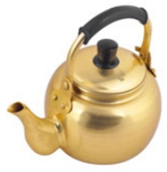 황주전자 양은 대용량 개인 오뎅탕 꼬치 막걸리 주전자 1L, 1개