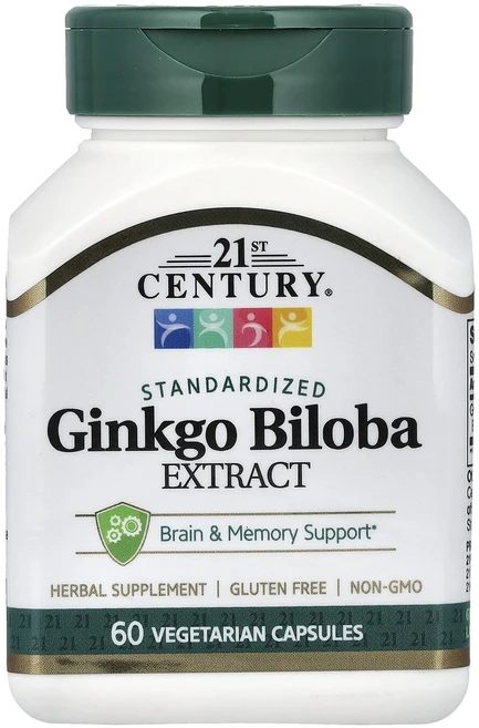 21st 센츄리 은행나무 추출물 베지캡슐 60정, 6개 - 쿠팡