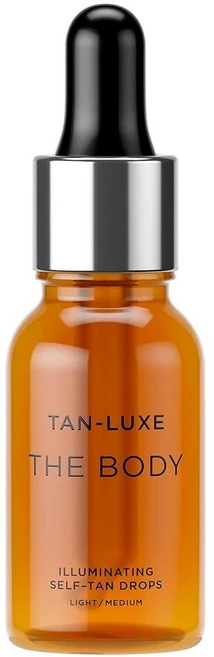 Tan-Luxe The Body Illuminating 셀프 탠 드롭 맞춤형 셀프 태닝 세럼 내추럴 글로우 로션 믹스 비건 크루얼티 프리 줄무늬 없음 15ml(0. - 쿠팡