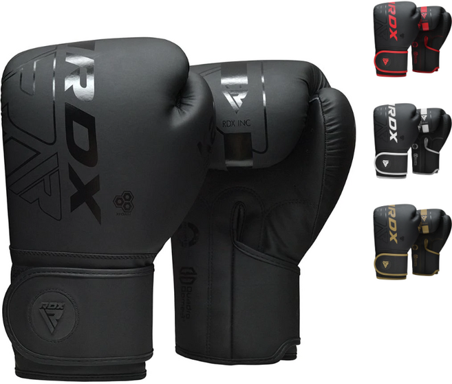 링사이드코리아 복싱 글러브 RDX 카라 / mma 킥복싱 무에타이 겸용 연습용 장갑, 블랙