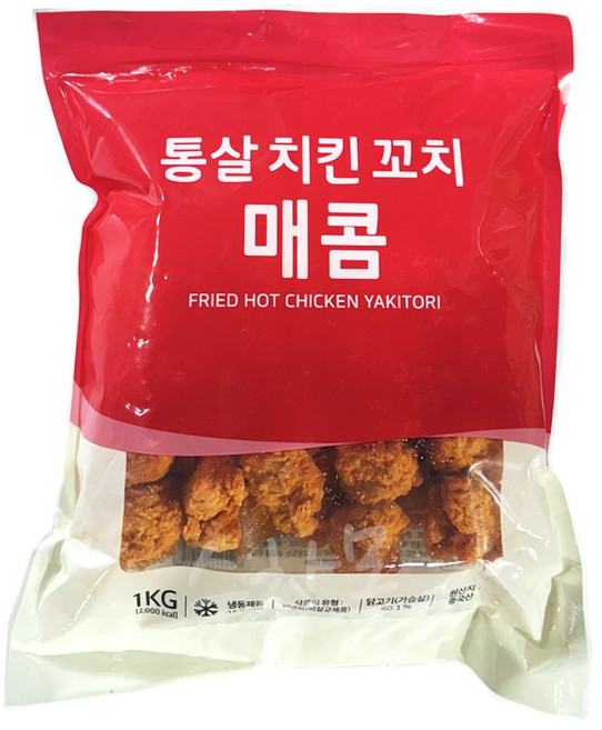 사세 통살 치킨 꼬치 매콤, 1개, 1kg