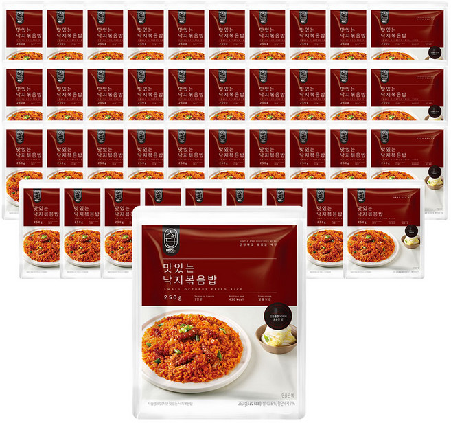 허닭식단 맛있는 낙지볶음밥 250g, 40개