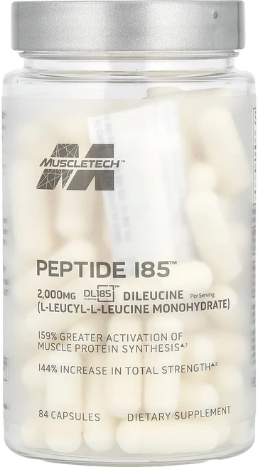 MuscleTech 펩타이드 185 2000mg 캡슐 84정(캡슐 1정당 666mg), MuscleTech펩타이드1852000mg캡슐84정캡슐, 1개, 84정 - 쿠팡
