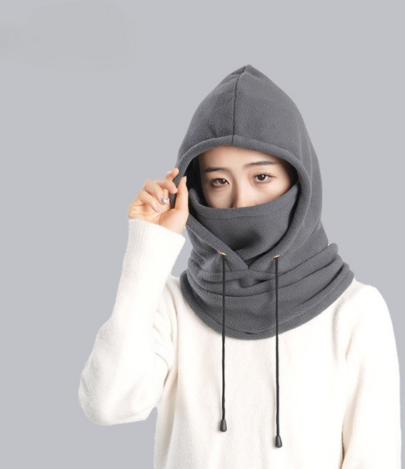 모모조조 남녀공용 겨울 플리스 방한 바라클라바