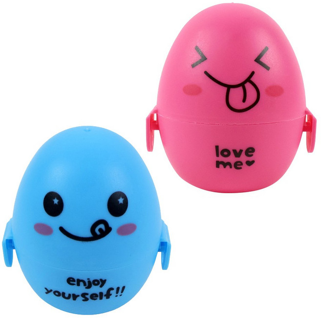 휴대용 에그케이스x4개 낱개계란보관함 캠핑용달걀보관함, 4개