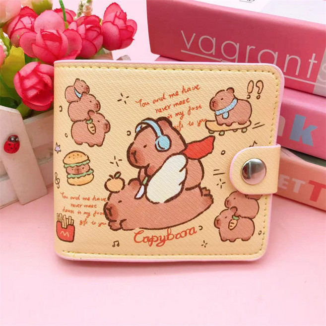 카피바라지갑 카피바라 캐릭터지갑 초등지갑 아동지갑