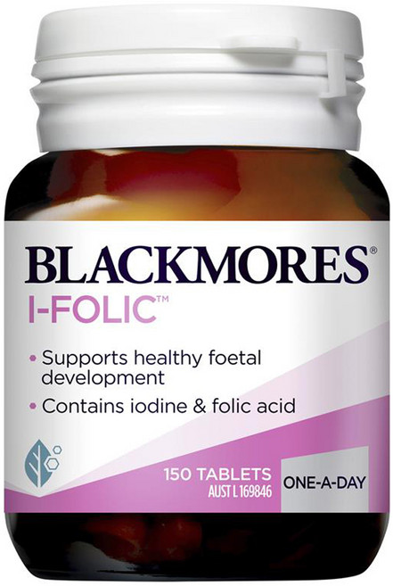 Blackmores I-Folic Preconception & Pregnancy Vitamin 150 Tablets, 150g, 1개
