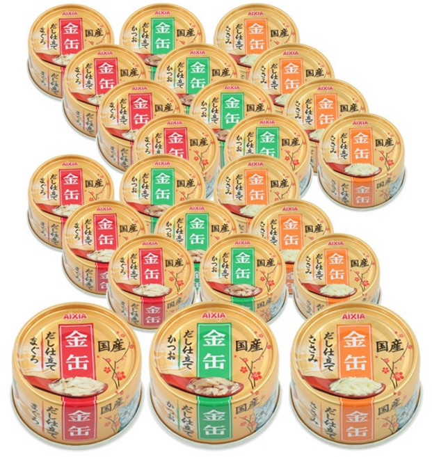 아이시아 금관 진육수 70g 24개 1박스, 3종콤보