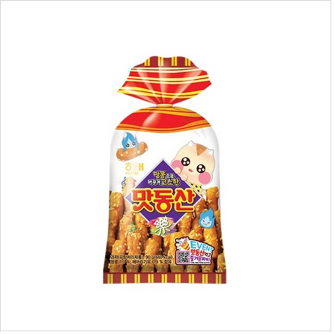 해태제과 맛동산, 90g, 1개