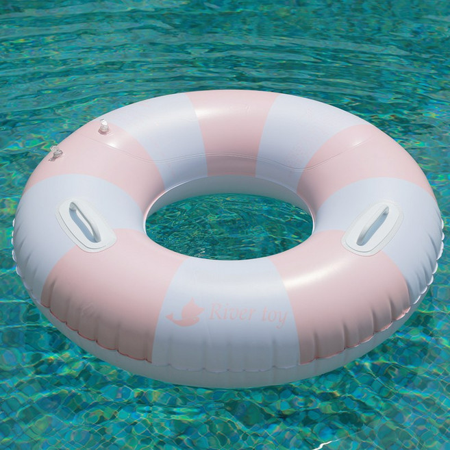 리버폭스 리버토이 원형 튜브 대형, 핑크, 1개