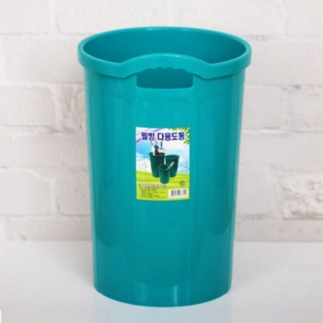 웰빙다용도통 우산꽂이 오픈휴지통 (소-25.5x37cm), 1