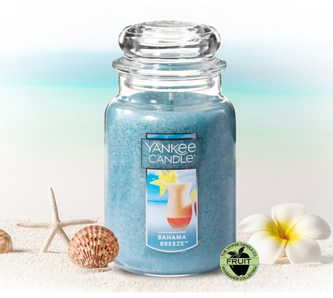 양키캔들 바하마브리츠 라지자 향초아로마선물추천 방향제효과, 1개