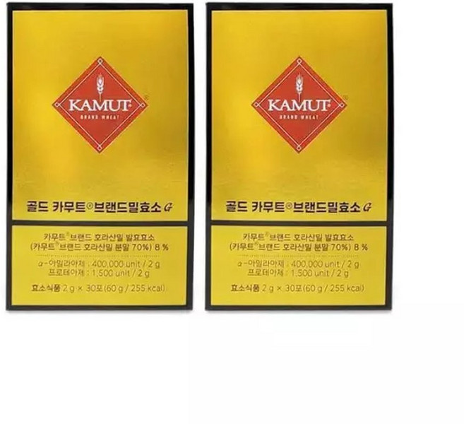 그레인온 골드 카무트 브랜드밀 효소 G 2g x 30포 발효 효소 2개 Ss