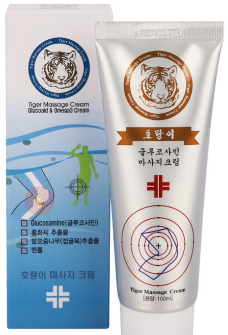 [BJMarket] 글루코사민 마사지크림 100ml x2개입 글루코사민마사지크림 글루코사민크림 바르는관절영양제
