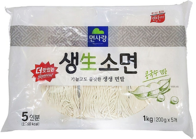 면사랑 생소면, 1kg, 1개