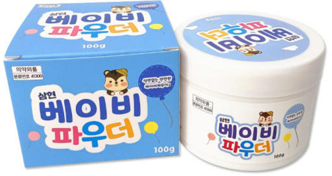 토닥 베이비파우더, 100g, 1개