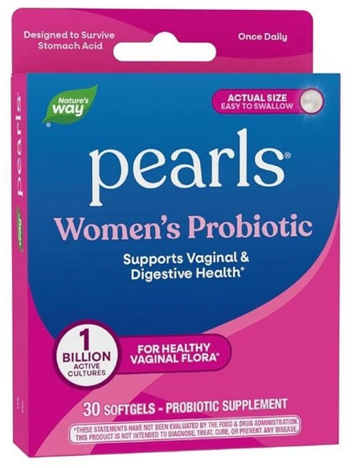 Nature's Way 네이처스 웨이 네이처스웨이 여성용 프로바이오틱 펄 90정 158336, 1개 - 쿠팡