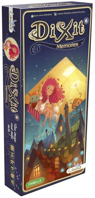 Dixit Memories 보드게임 확장 - 84장의 오리지널 아트 카드로 환상적인 세상을 탐험해보자! 어린이 성인들을 위한 창의적인 스토리텔링 게임 대상 연령 8세 이상 36