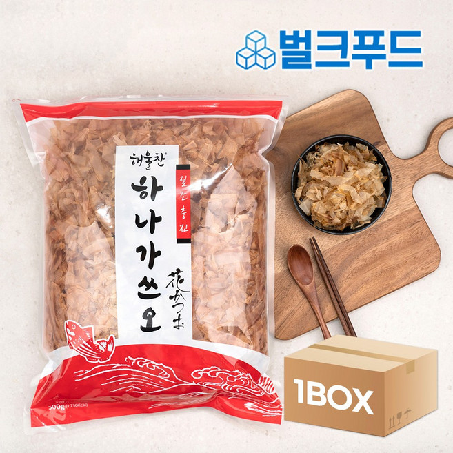 가쓰오부시 2kg(500g x 4팩) 업소용 가스오부시 타코야끼 재료, 단품, 500g