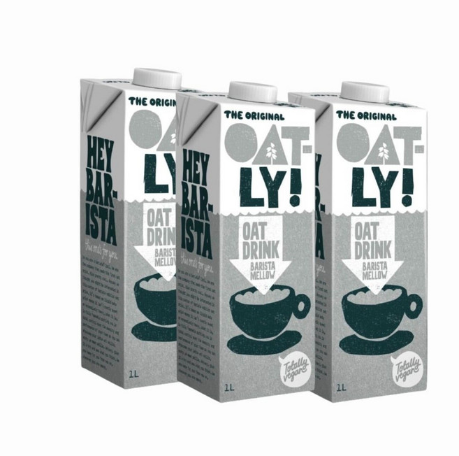 OATLY 咖啡大師 燕麥奶 1L, 1個, 3個裝