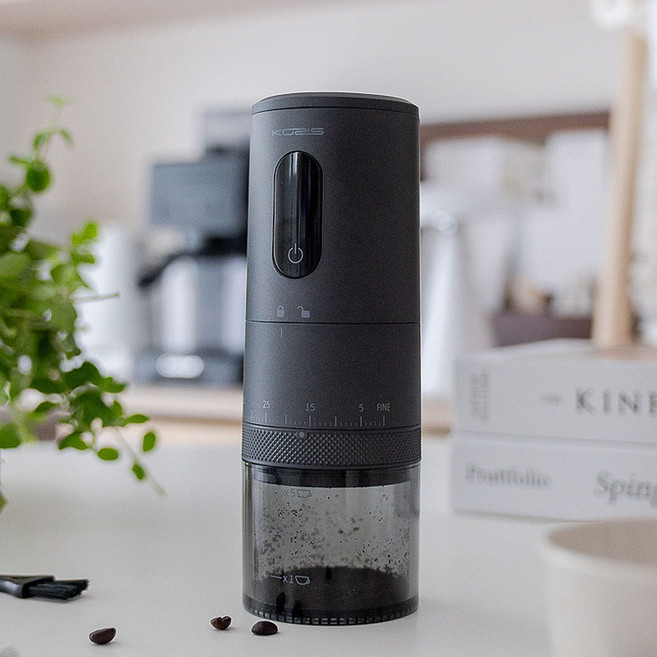 코지스 휴대용 커피그라인더 자동 가정용 원두분쇄기, 1개