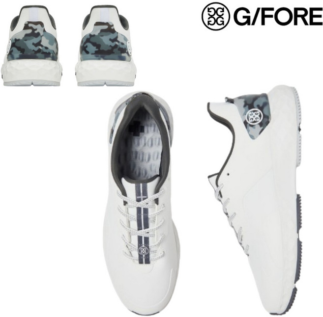 지포어골프화 남성 GFORE 스파이크리스 골프신발 카모 엑센트