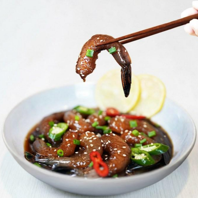 [보령생생간장게장] 자연산 깐 대하장 간장 새우장 350g / 700g, 1개