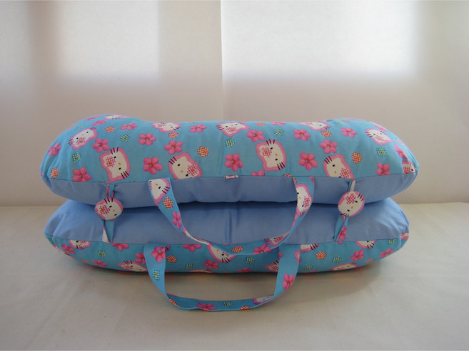 휴대용 아기침대 KC안전인증 낮잠이불+목베개 포함 국내생산, S, A-03