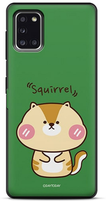 갤럭시A31 케이스 다람쥐 마그네틱 카드 범퍼