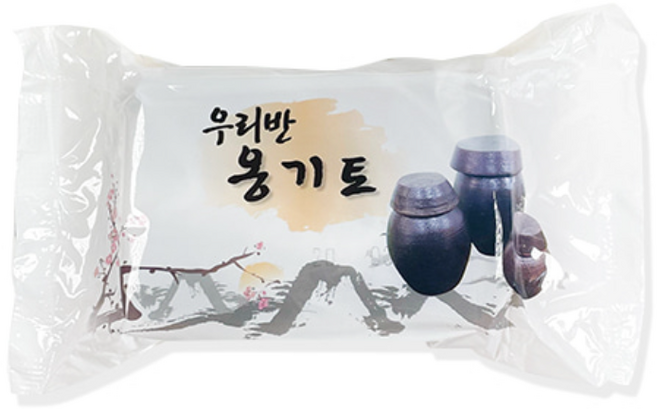 [엘제이] 옹기토 찰흙 점토 미술 놀이, 30개