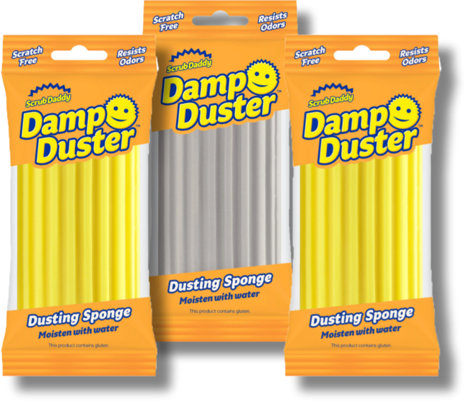 스크럽대디 댐프 더스터 실버 본품, 3개